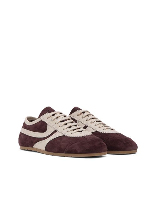 Suede sneakers DRIES VAN NOTEN | 262-021700-0132402 DARK PURPLE